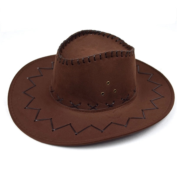 Western Wide Brim Cowboy Hat