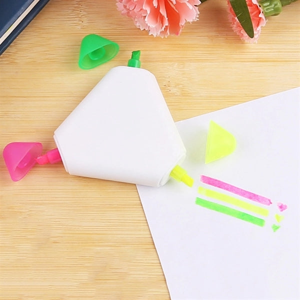 Mini Tri Highlighter Fluorescent Marker Pen