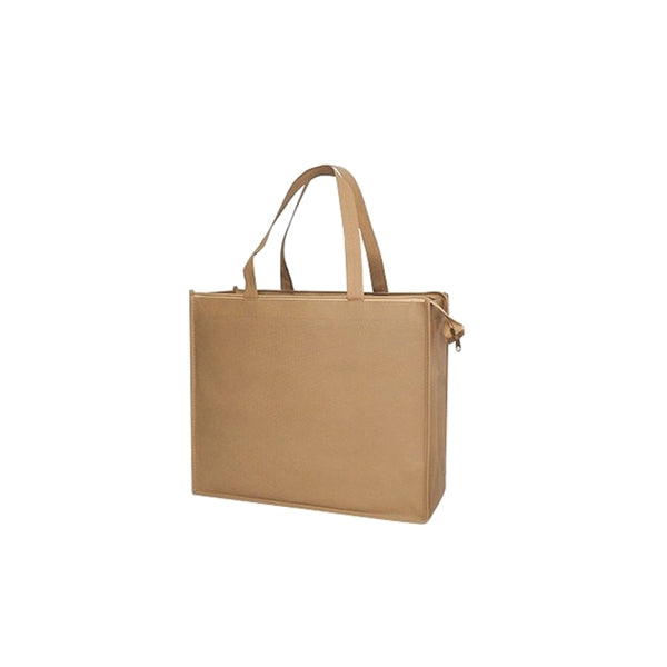 Non-Woven Zipper Tote Bag