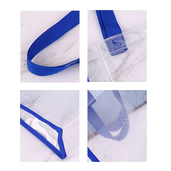 Clear PVC Tote Bag With Nylon Handles
