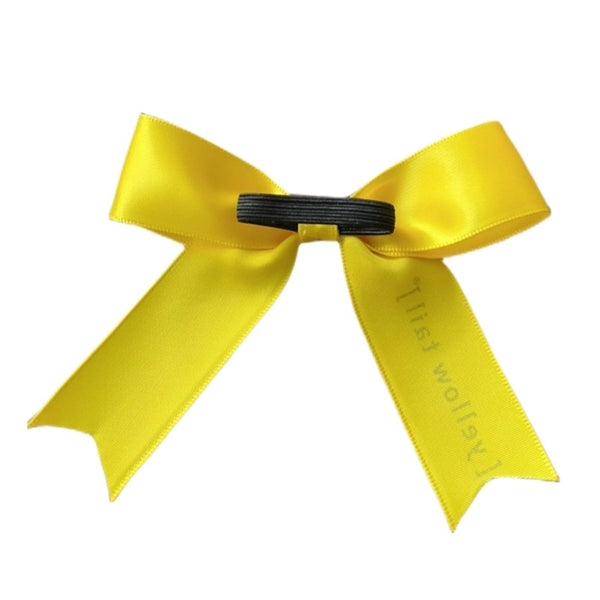 Satin Wine Bottle Bow
