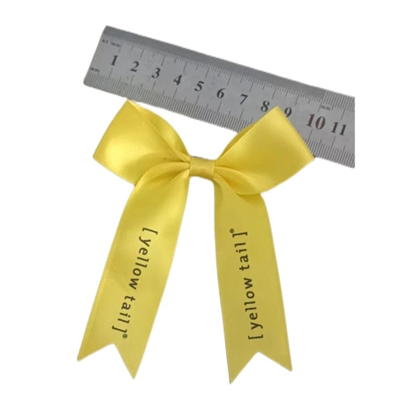 Satin Wine Bottle Bow