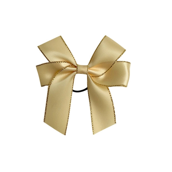 Satin Wine Bottle Double Bow