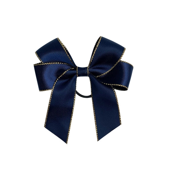 Satin Wine Bottle Double Bow