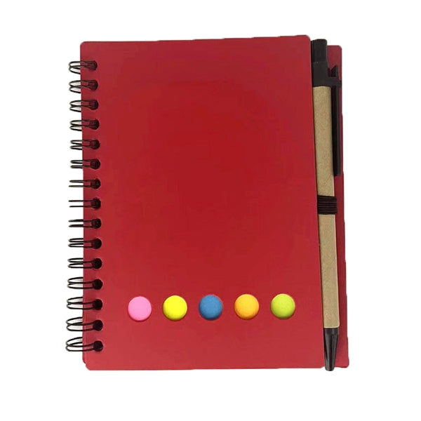 Spiral Notepad with Pen in Holder