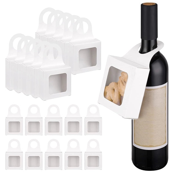 Hanging Favor Box for Gifts Wine Bottles