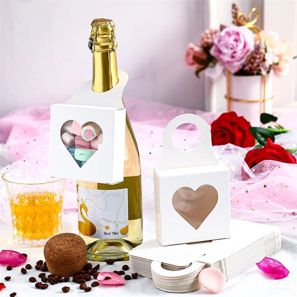 Window Hanging Gift Boxes Heart Shaped