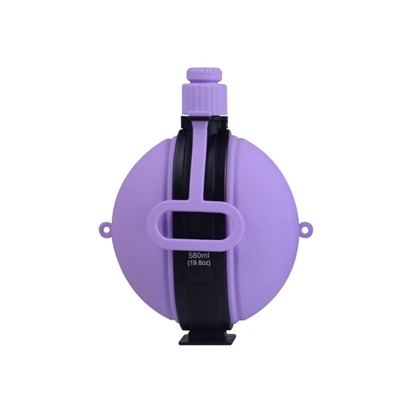 19 Oz. Portable collapsible Silicone Water Bottle