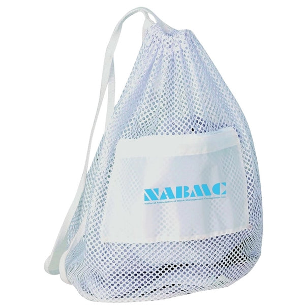 Nylon Drawstring Mesh Tote Bag