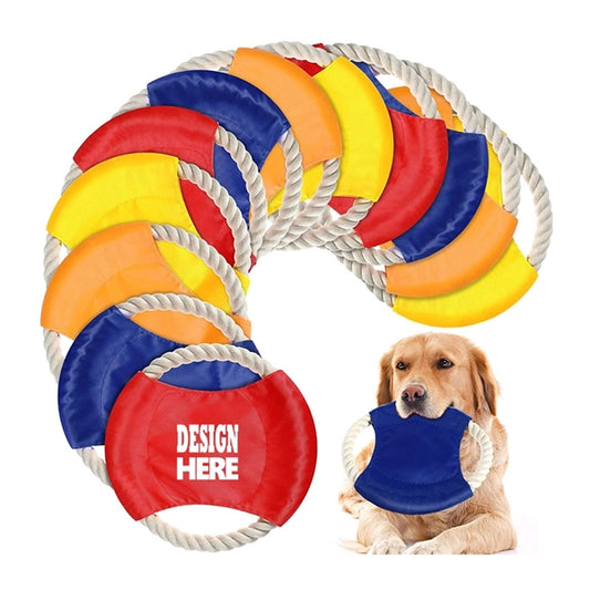 Dog Cotton Rope Toy Flying Disc
