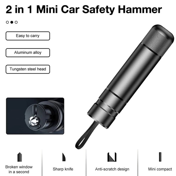 2 In 1 Emergency Hammer