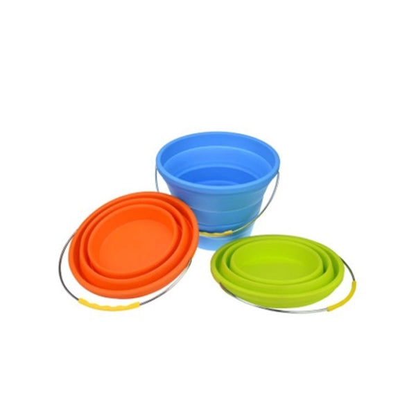 8L Silicone Collapsible Water Bucket with Handle
