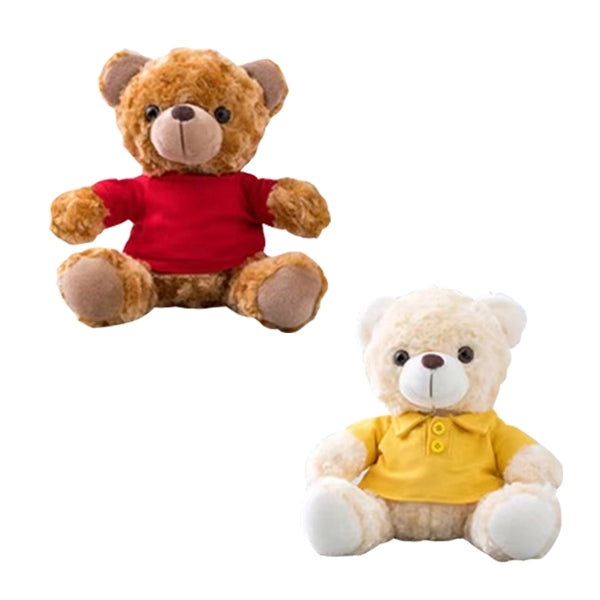 Plush Teddy Bear with Removable Clothes