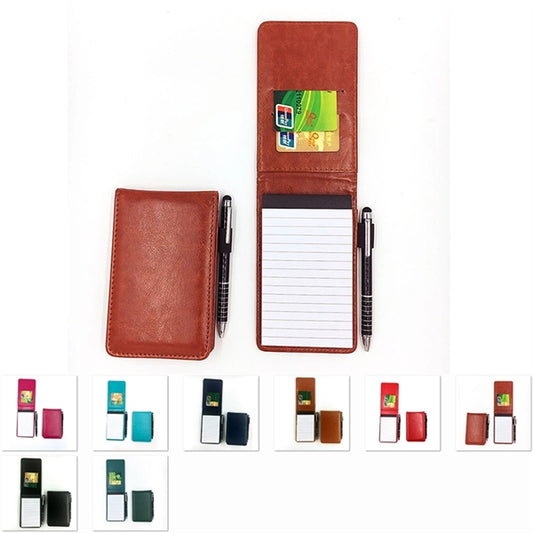 Hardcover Lined Pages Steno Small Pocket Notepad Holder Set