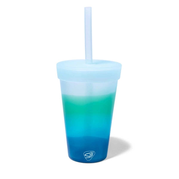 16 oz Silicone Straw Tumbler