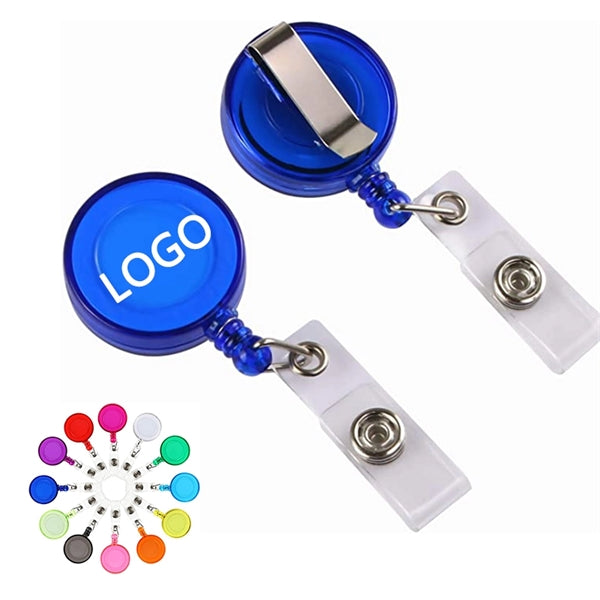 Colored Retractable Badge Holder