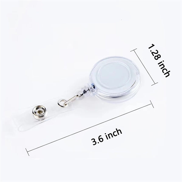 Colored Retractable Badge Holder