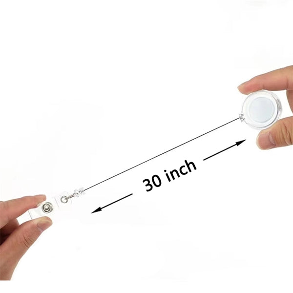 Colored Retractable Badge Holder