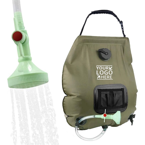 5 Gallons Solar Camping Shower Bag
