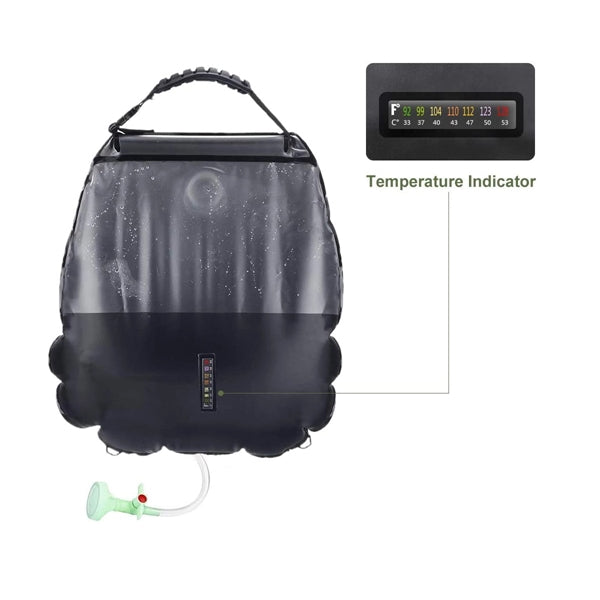 5 Gallons Solar Camping Shower Bag