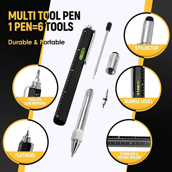 6 in 1 Multi Tech Tool Pen
