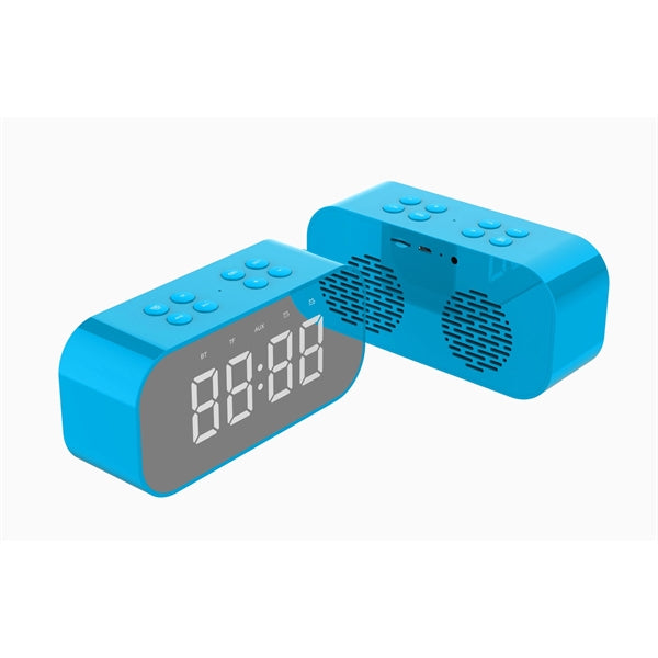 Bluetooth Speaker With Clock&LED