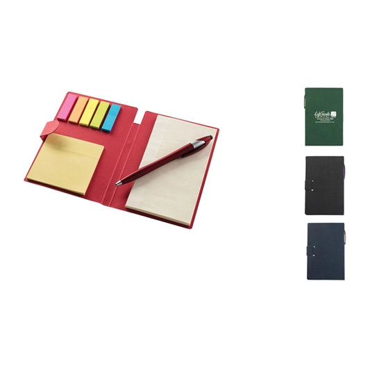 Kraft Paper Notepad and Sticky Book