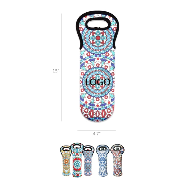 Neoprene Wine Tote Bag Sleeve