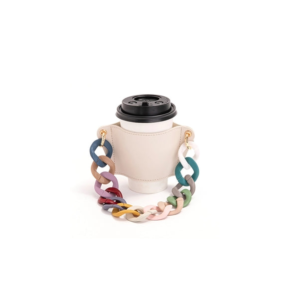 Coffee Cup Sleeve with Chain