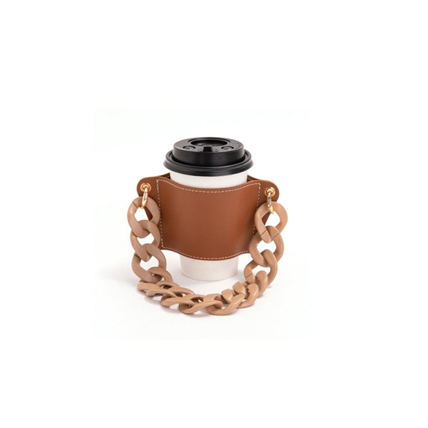 Coffee Cup Sleeve with Chain