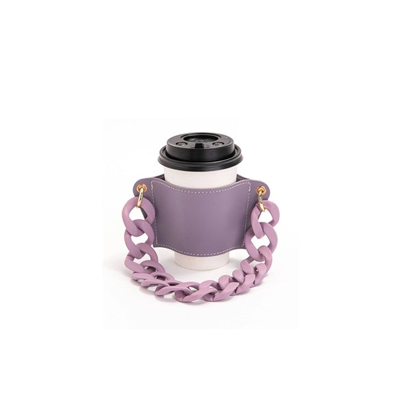 Coffee Cup Sleeve with Chain