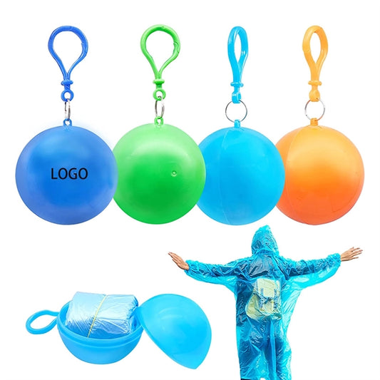 Portable Spherical Raincoat