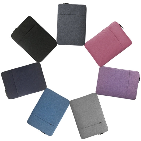 15" Laptop Tablet Sleeve Ipad Pouch Bag With Storage Pockets