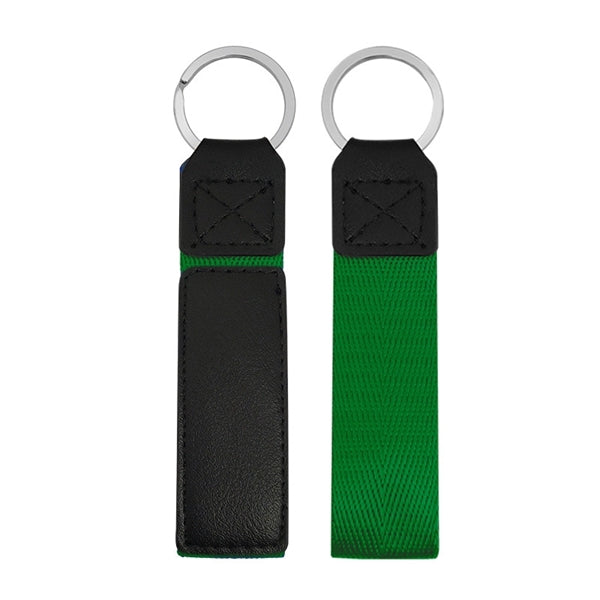 Nylon Web Leather Keyholder