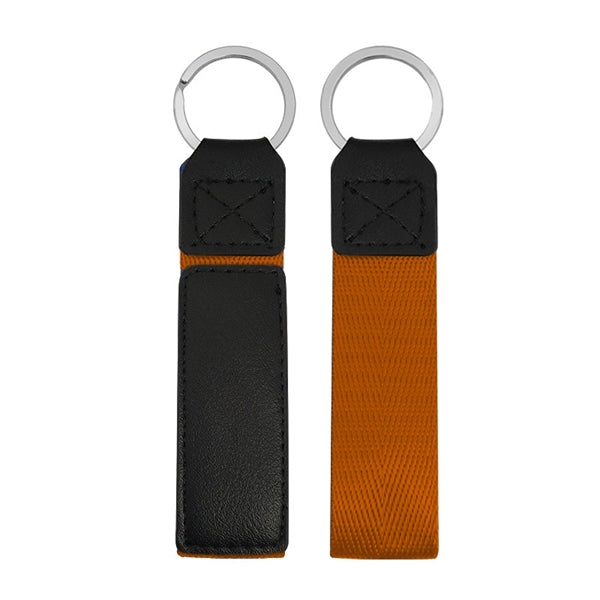 Nylon Web Leather Keyholder