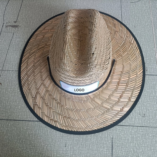 Straw Lifeguard Hat