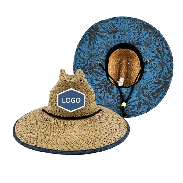 Straw Lifeguard Hat