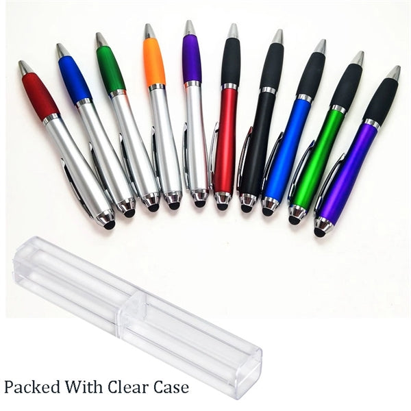 Color Ballpoint Pen with Screen Touch Stylus