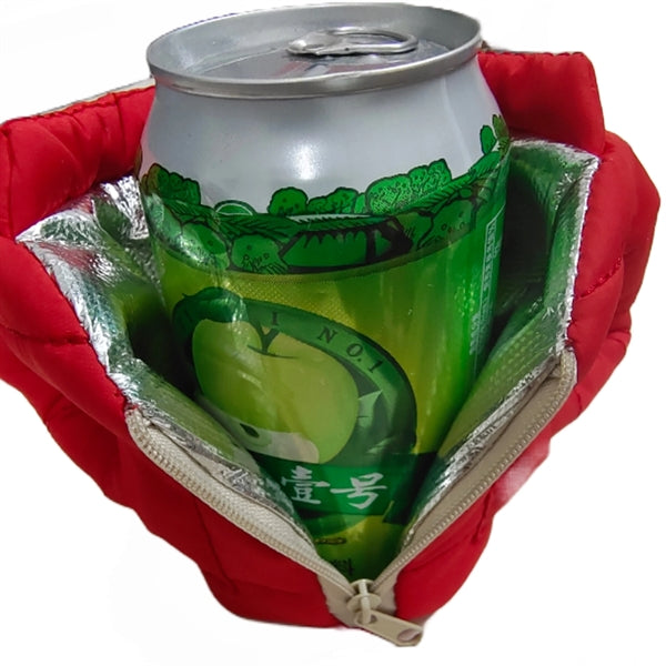 Jacket Shaped Aluminum Foil Beer Can Beverage Cooler