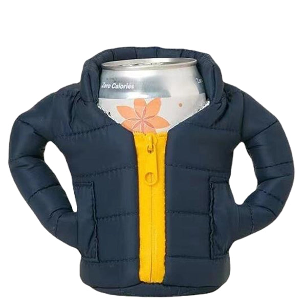 Jacket Shaped Aluminum Foil Beer Can Beverage Cooler