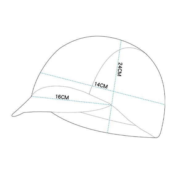 Breathable Turban Hat Cycling Quick-dry Cap With A Brim