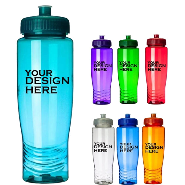 23 OZ (700ML) Sports Bottles With Push-Pull Lid
