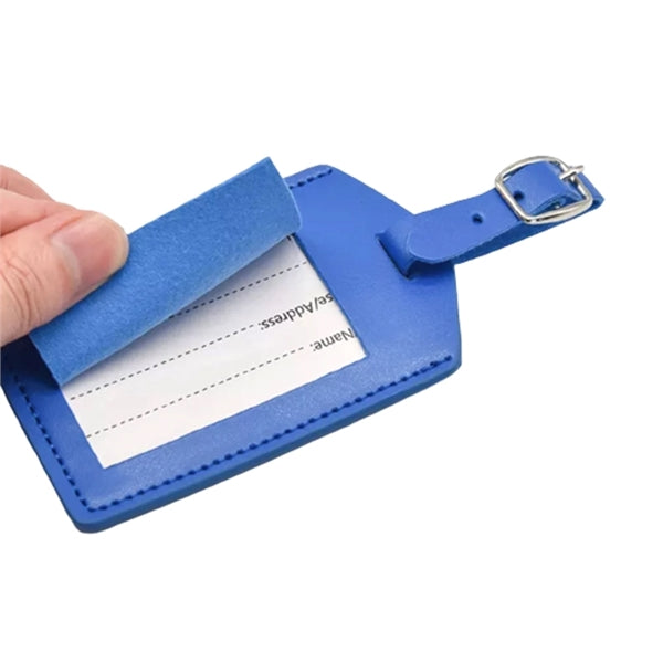 PU Leather Luggage Tag