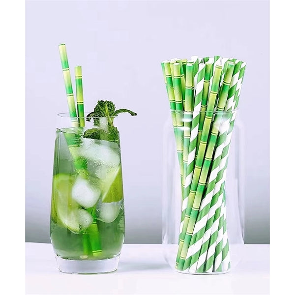Printed Paper Straw