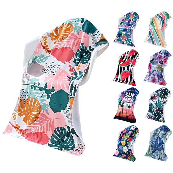 28" x 60" Super Absorbent Microfiber Beach Towel