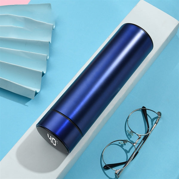 17oz Automotive Travel Mug LED Temperature Display Bottle