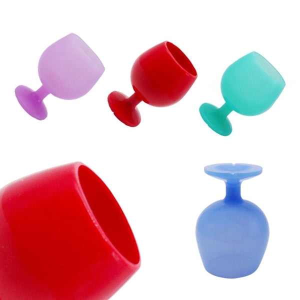 Unbreakable Silicone Wine Glasses