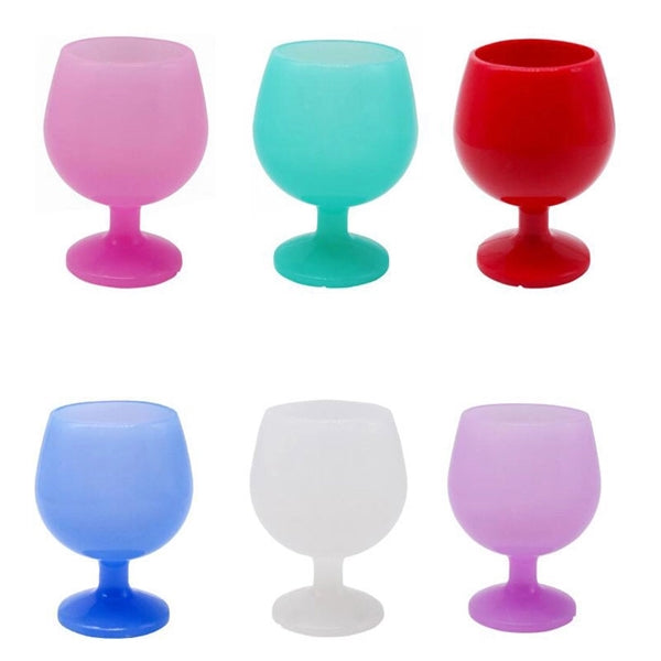 Unbreakable Silicone Wine Glasses