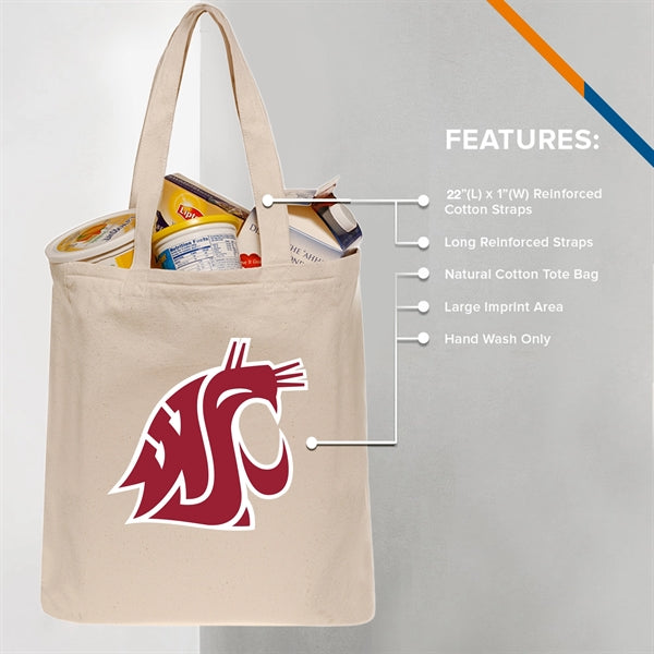 Dino Cotton Tote Bag