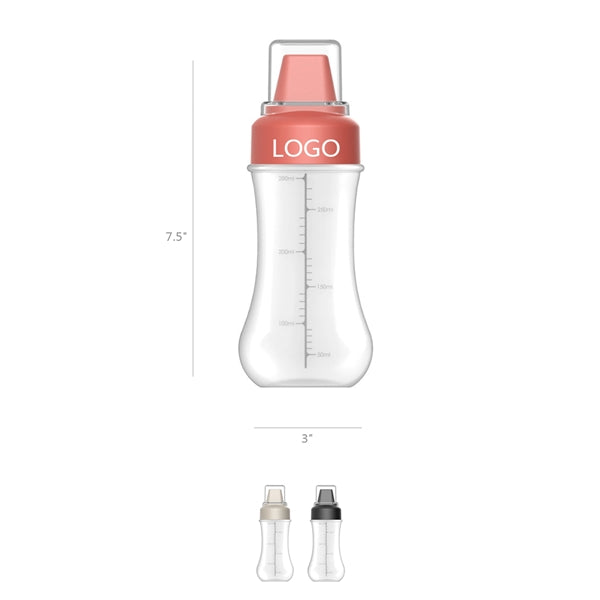12 Oz Kitchen Porous Condiment Squeeze Bottles